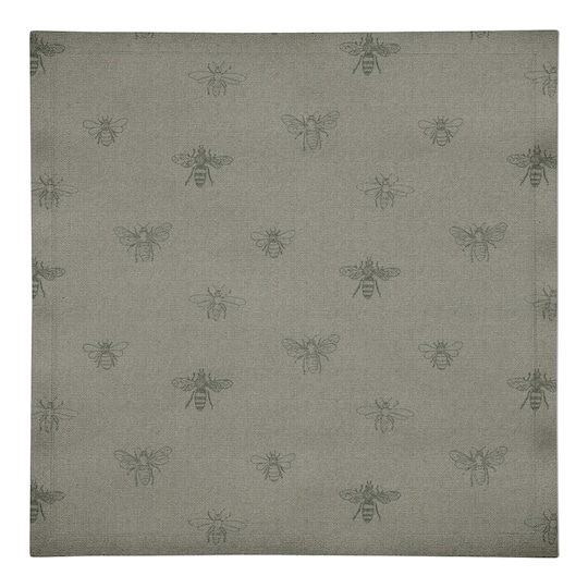 Delicate Bee Pattern Cotton Twill Napkin